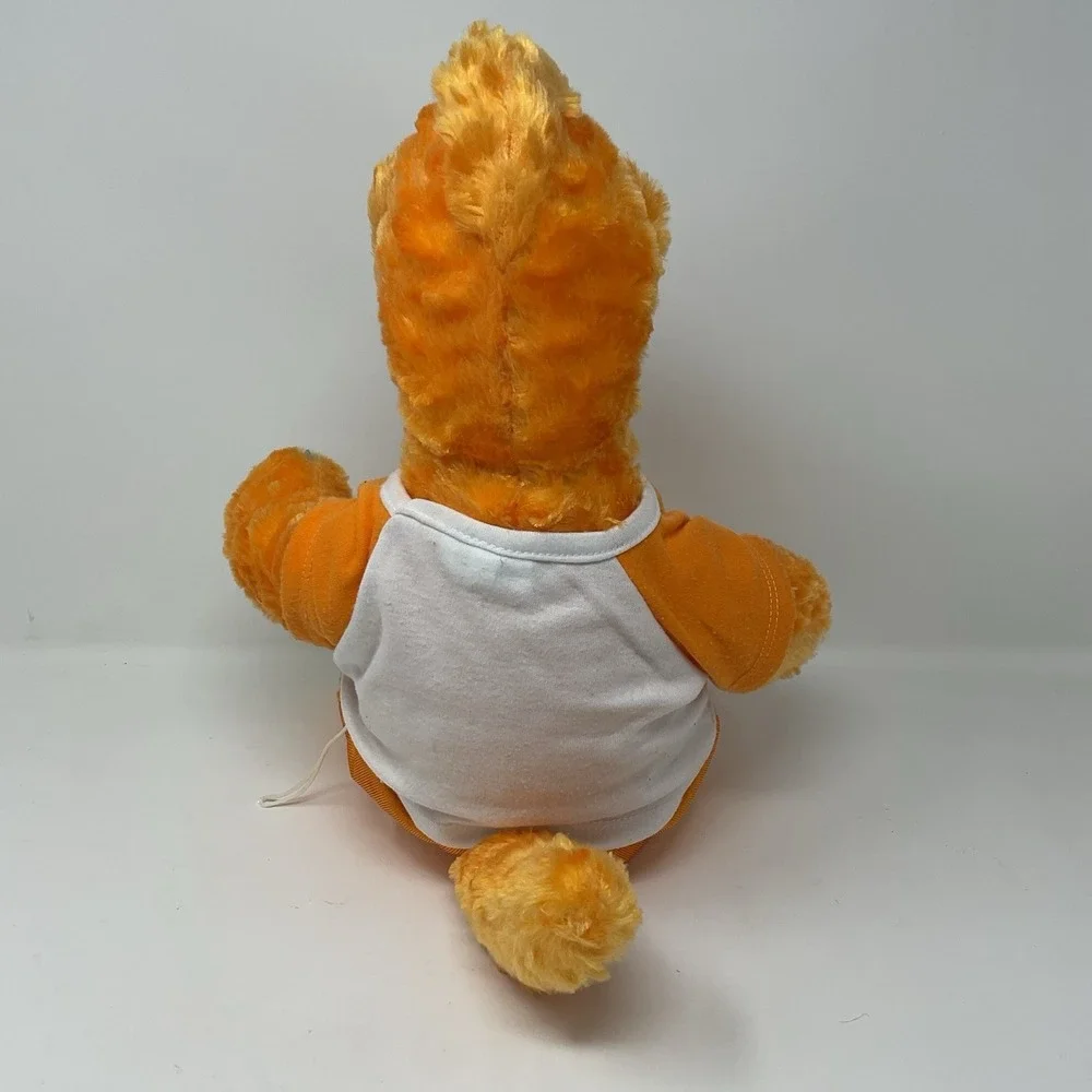 Build A Bear Workshop Dinosaur Orange Blue Stuffed Plush Shirt Shorts Outfit
